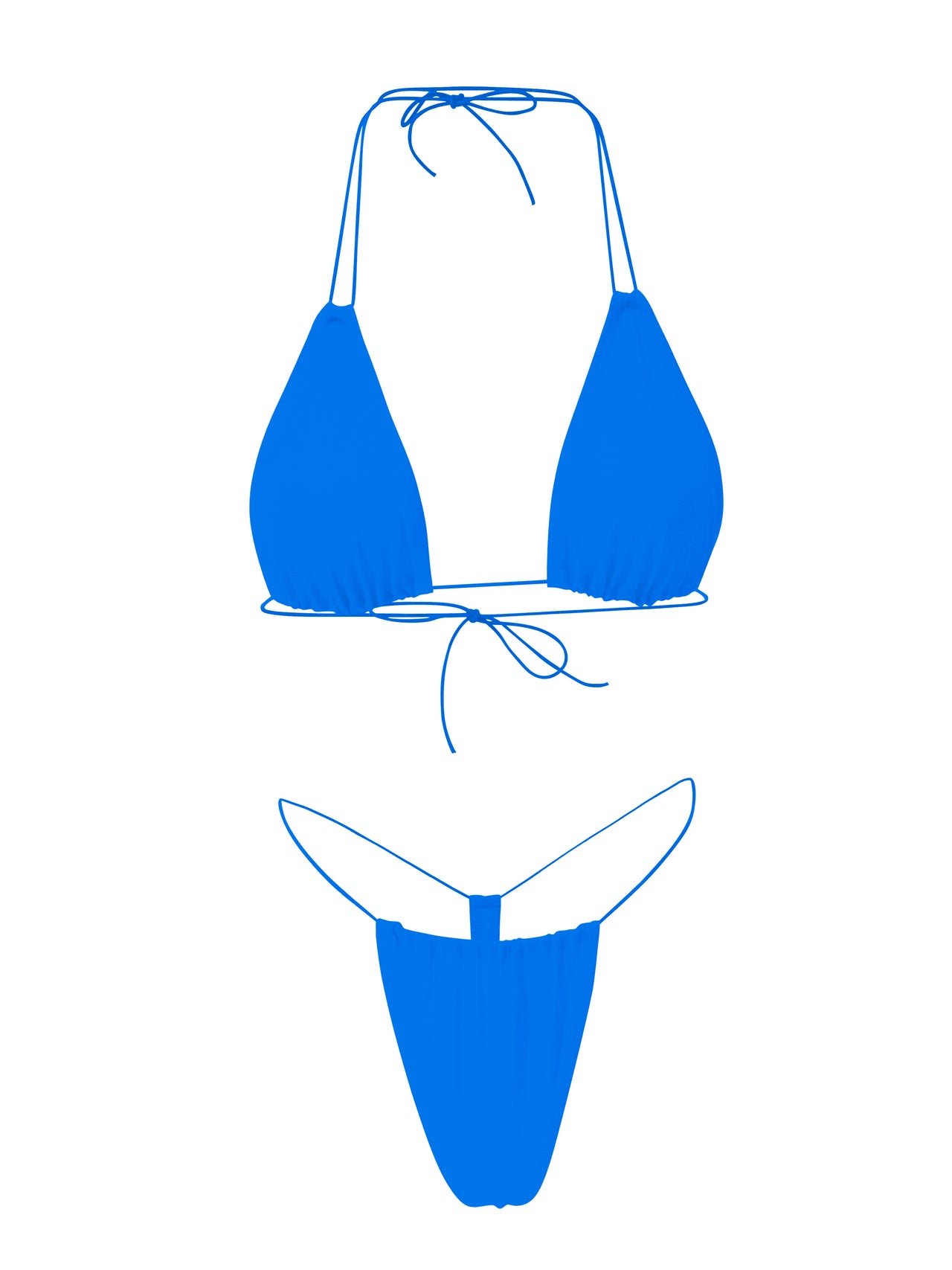 Blue Matt Micro Bikini